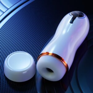 LZYLWC Realistic Masturbators Pocket Pussy for Men with 12 Vibration Modes & 5 Suction Levels Heated Electric Masturbator 3D Structure Sex Toy Stimulation Realistic Vagina