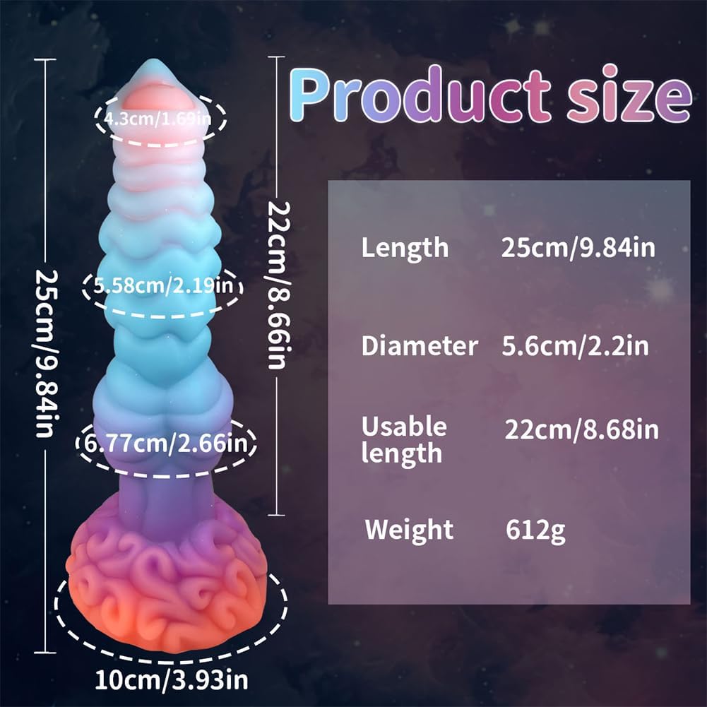Seckoe Dog Dildo Animal Realistic Dildo Sex Toy for Women Dildo with Strong Suction Cup Horse Wolf Horse Dildo Animal Dildo – Bild 2