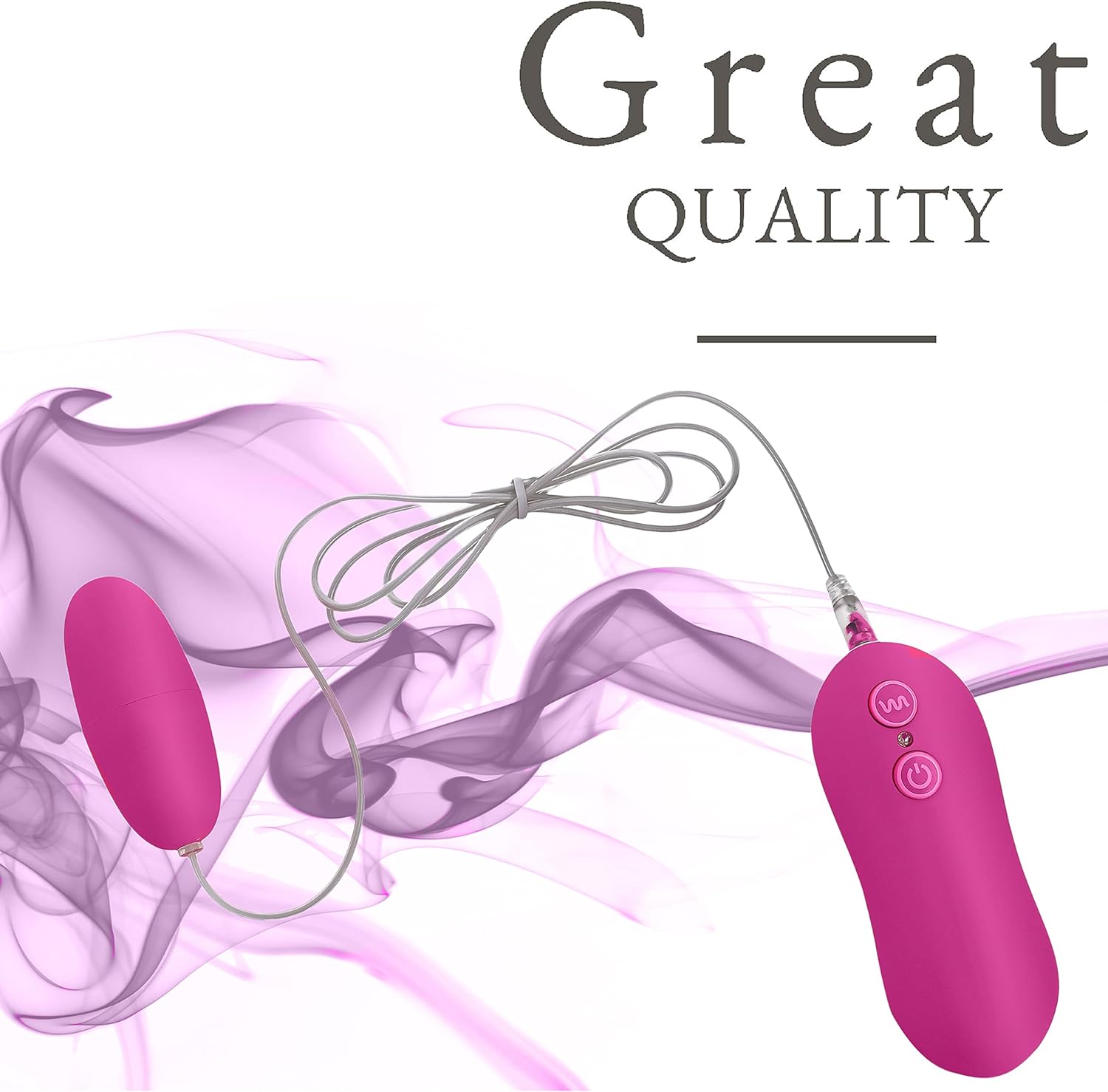 FOPS M14 Bullet Vibration for Women Vibrating Egg Pink 6 Diameter 2.5 cm 10 Vibration Modes Vibrator with Cable Vibration Egg for Women Bullet Vibrators & Vibration Egg Vibrator – Bild 2