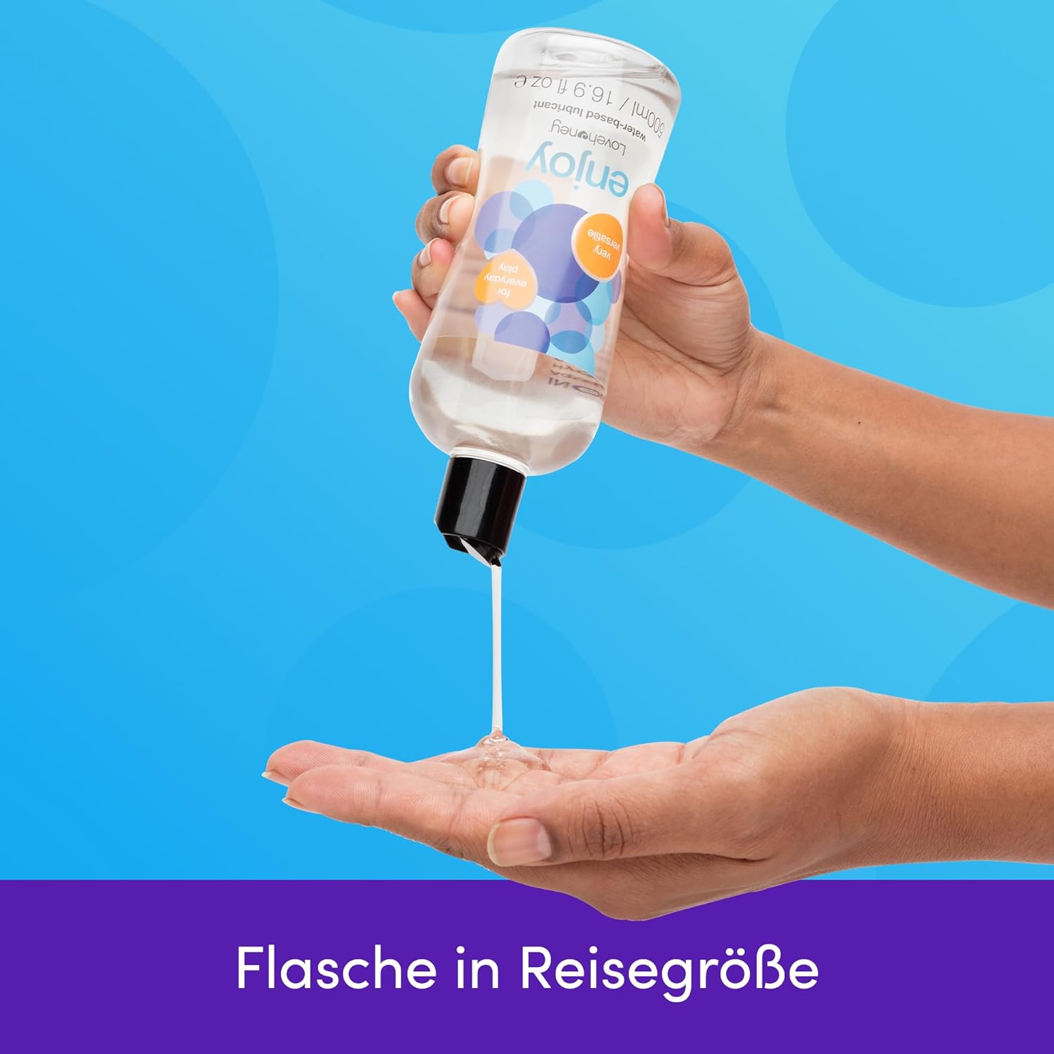 Lovehoney Enjoy Gentle Water Based Lubricant - 500ml – Bild 4