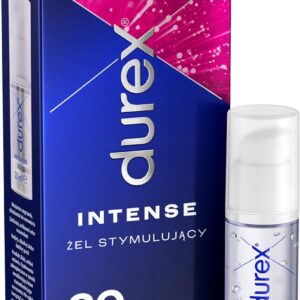 Durex Intense Orgasmic Gel, Water-based Stimulation Gel for a More Intense Orgasm, 1 x 10 ml