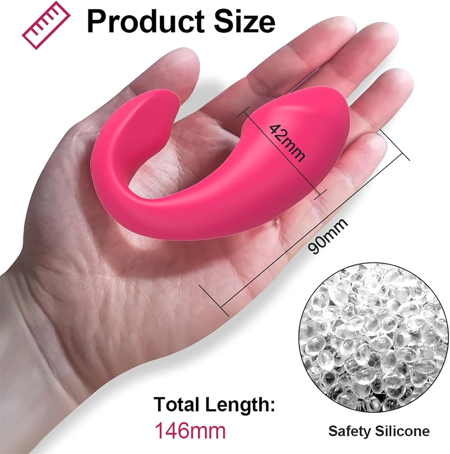 Bullet Vibrator App Controlled Bluetooth Connection G Spot Clitoris Vibrator with 10 Vibration Modes for Her Clitoris Stimulator G-Spot Vibration Sex Toy for Women and Couples – Bild 6