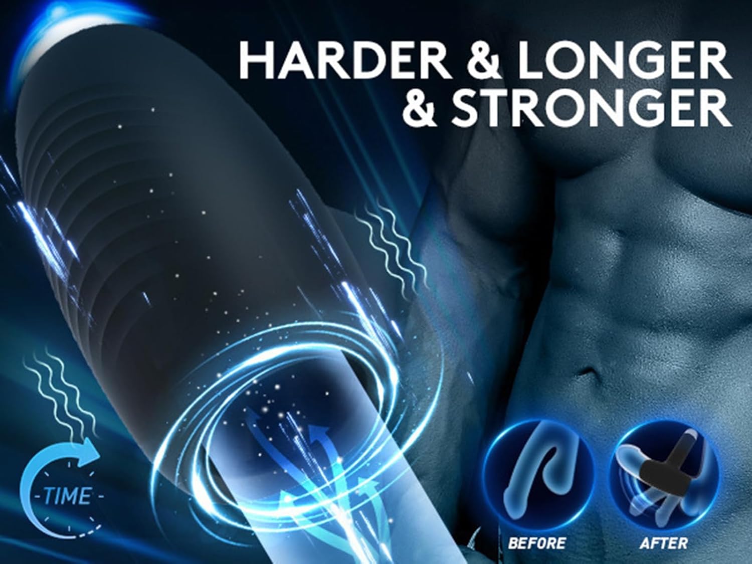 Sex Toy for Men Solo Masturbating for Men with Vibration and Suction Modes Sex Toy for Men Mastrubator 3D Realistic Vagina Pussy Sex Toy Pocket Pussy Vibrator 10Vib – Bild 5