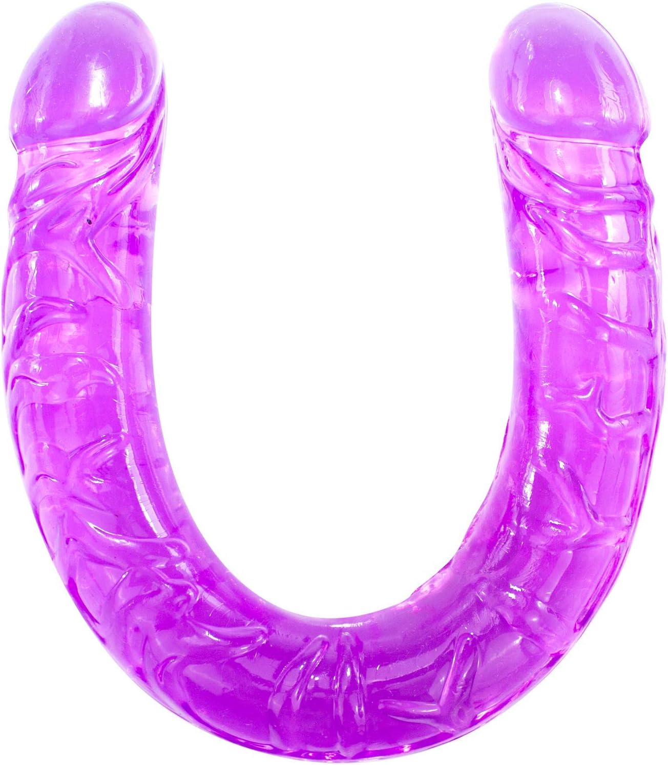 Marietoys Silicone Double Dildo - Double Dildo with Two Acorns - Flexible Sex Toy for Men and Women
