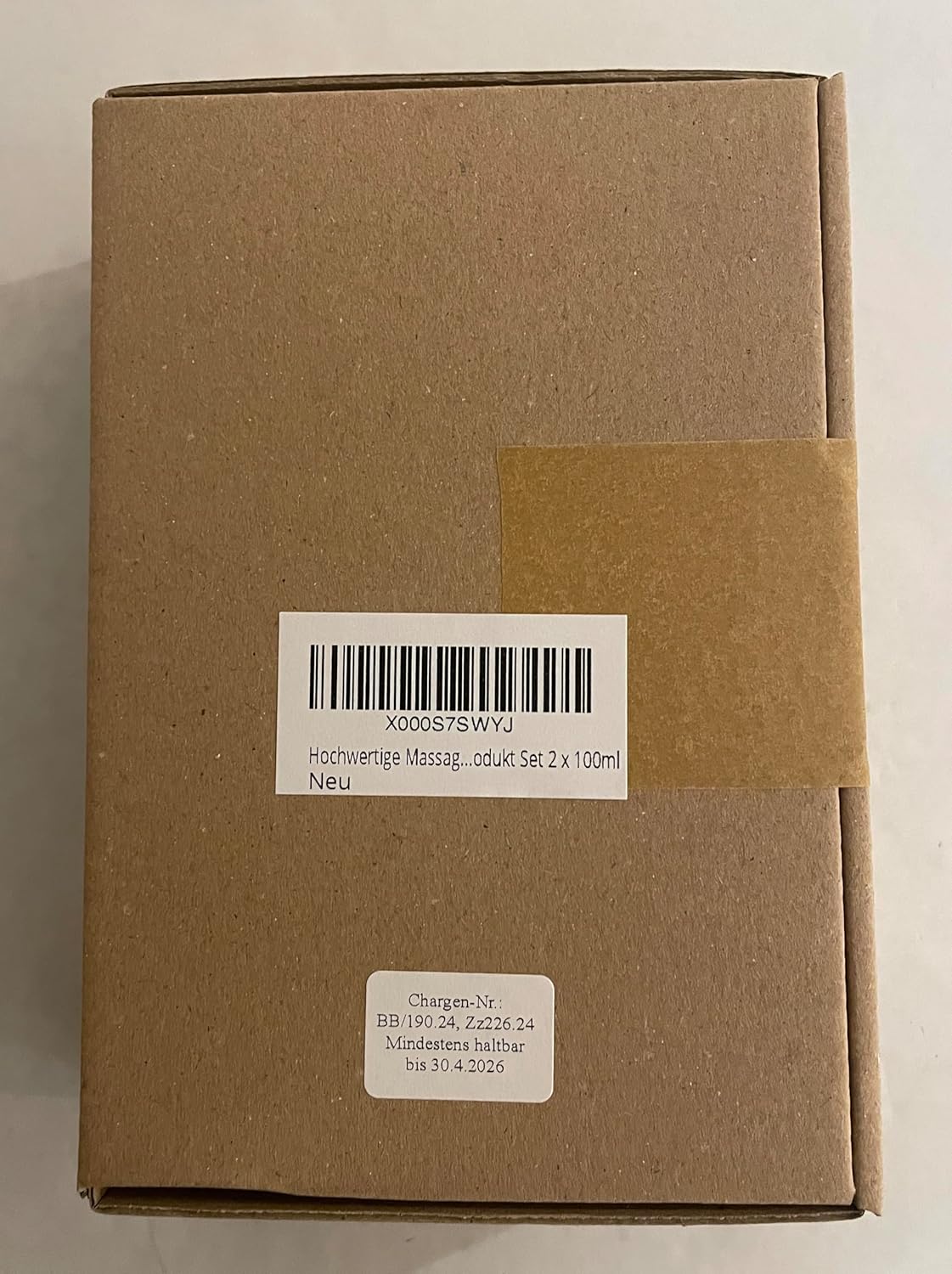 High Quality Massage Oil & Slide Oil – Ganzkörperöl Erotiköl, A Natural Product Set 2 x 100ml – Bild 7