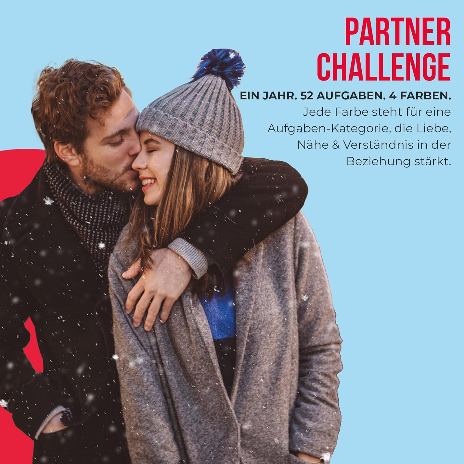 NATOVI Love Happiness Couple Gift for Christmas - 52 Couple Time Cards - Anniversary Gift for Him - Couple Gift for Love, Appreciation & Tenderness - Christmas Gifts – Bild 3