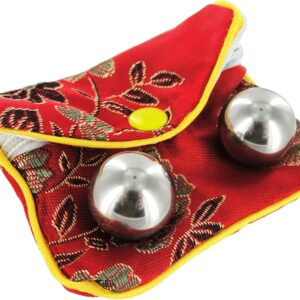 Trinity Vibes Stainless Steel Ben Wa Kegal Balls with Pouch
