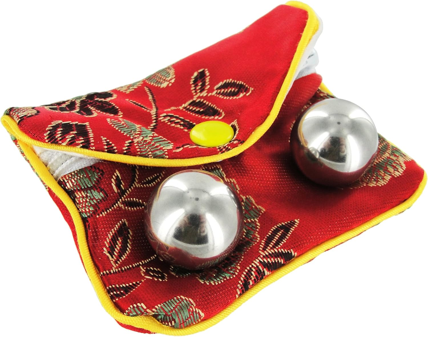 Trinity Vibes Stainless Steel Ben Wa Kegal Balls with Pouch
