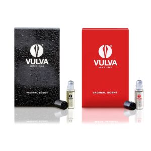 VULVA Bundle (Original + Mature) – Aphrodisiac for Men and Women – Real Erotic Vagina Fragrance with Pheromones for Own Odour Enjoyment – Erotic Sex Toy & Masturbation Aid