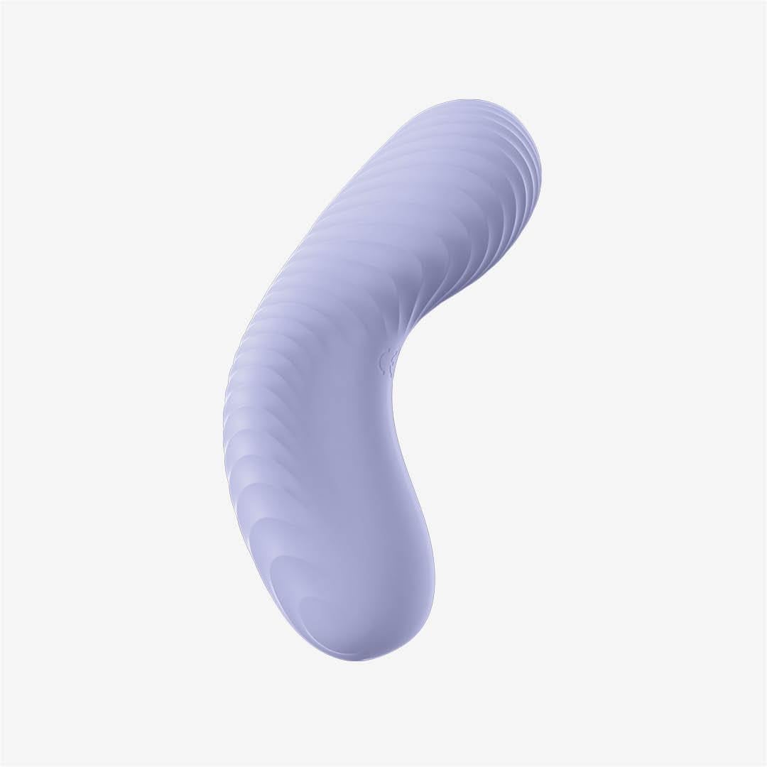 FUN FACTORY Laya III Suspended Vibrator (Soft Purple) - Deep Stimulating Sex Toy in Iconic Design for Accurate Clitoral Stimulation - Skin-friendly, Medical Silicone, Made in Germany – Bild 6