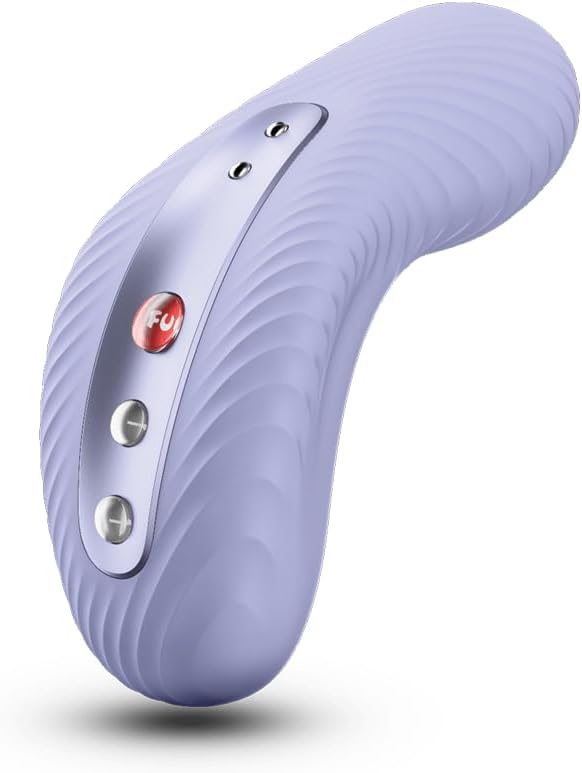 FUN FACTORY Laya III Suspended Vibrator (Soft Purple) - Deep Stimulating Sex Toy in Iconic Design for Accurate Clitoral Stimulation - Skin-friendly, Medical Silicone, Made in Germany