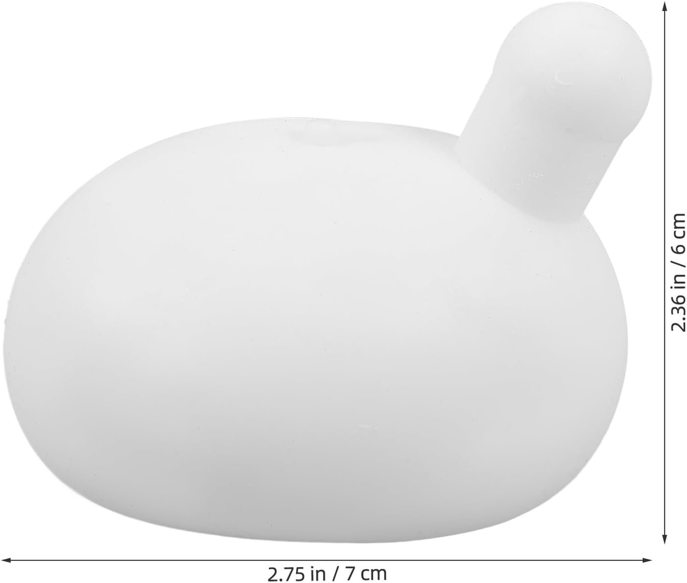 FRCOLOR 5 Stück Teiliges Austauschbarer Squeeze Toy Blaseneinsätze aus Elastischem TPR Material Langlebig und für DIY Puppen und Stressabbauendes Sensorikspielzeug – Bild 2