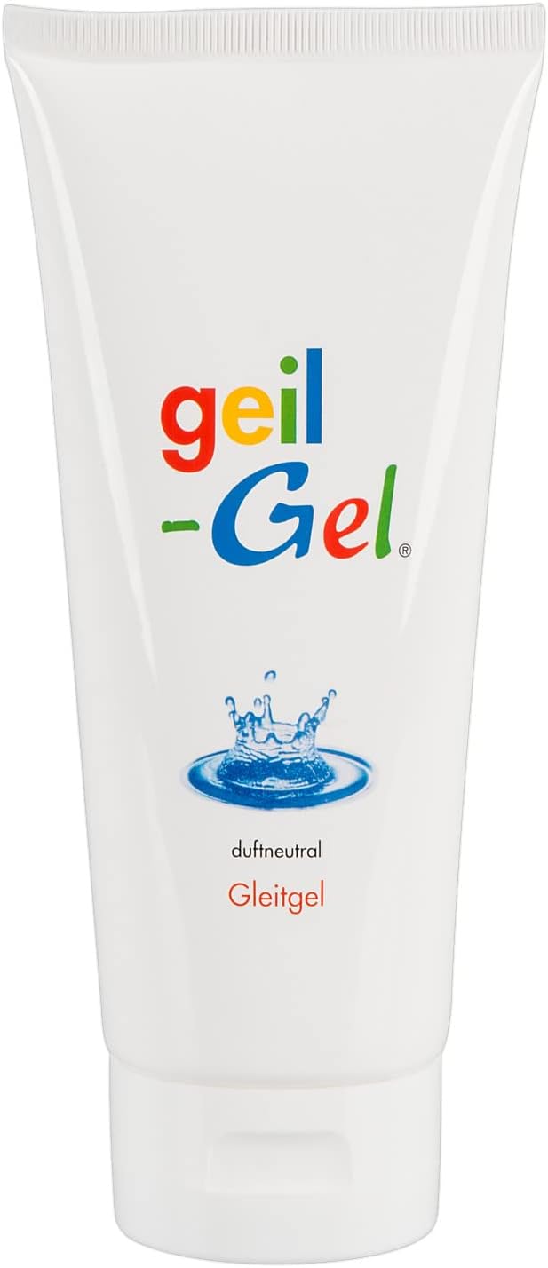 Orion Geil Suitable for Oral Sex Gel 200 ml – Neutral Water-Based Lubricant, Lubricant for long-lasting lubricating Pleasures, , ,
