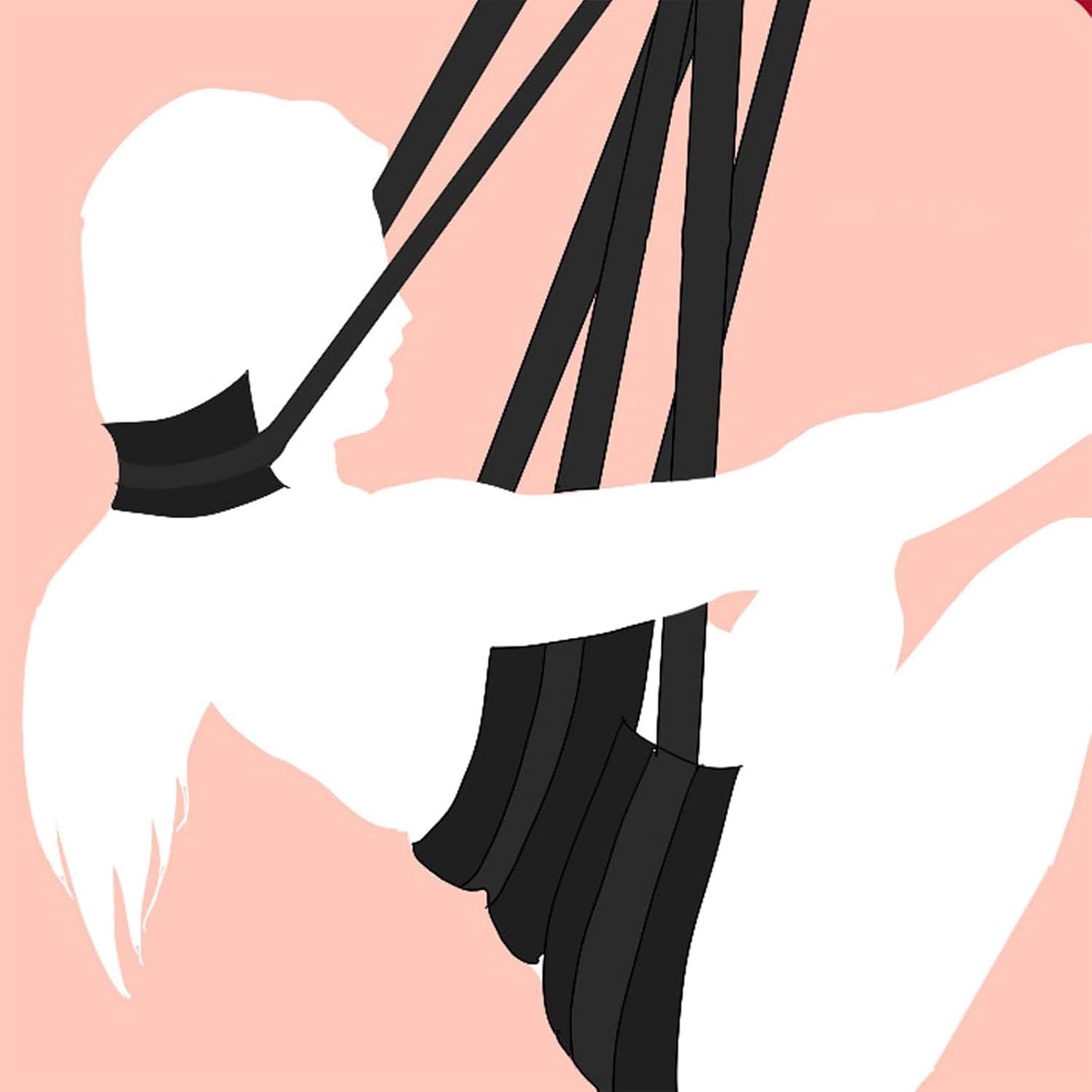 Love Swing Sex Swing Adult Indoor Sex Swing Door and for Deluxe Bondage Posture Sex Furniture 5 Extra Wide Padding Sex Swing Durable BDSM Sex Toy Couples Extreme – Bild 3