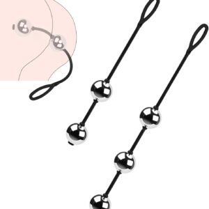 Love Balls, Balls for Men, Hook, Chain, Women, Pelvic Floor Training, Masturbating for Vaginal Dilator, Gay Dilator, Prostate Massager, Plug, Sex Toy