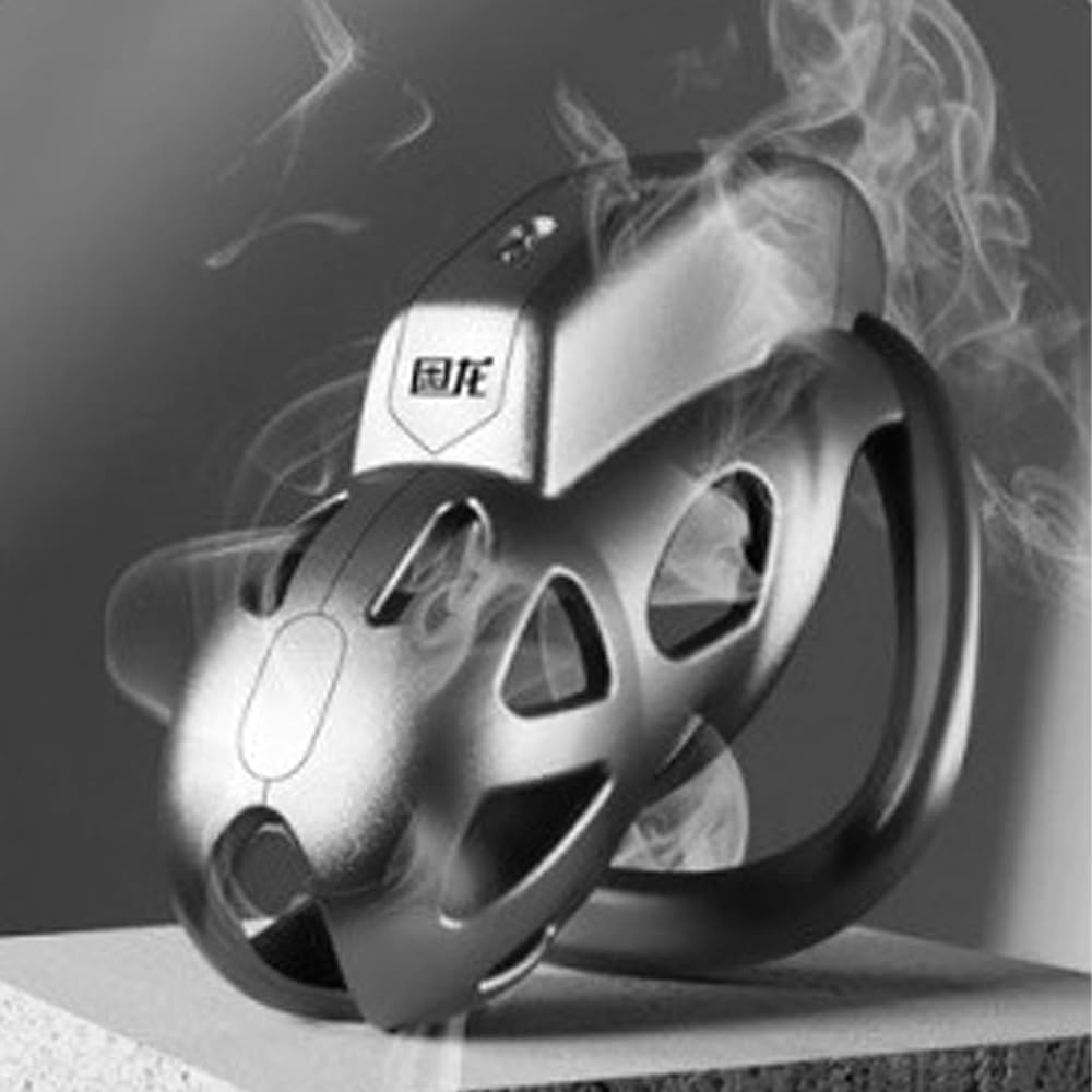 Electric Shock Cage App Smart Chastity Cage Set with 3 Rings and Plug Chastity Cage BDSM Fetish Bondage Chastity Belt Erotic Sex Toy for Couples – Bild 7