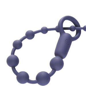 Beads Silicone Chain with 10 Vibration Modes Balls Vibrator for Prostate Stimulation G-Spot Plug for Men Women Couples Training Sex Toy HXLXW