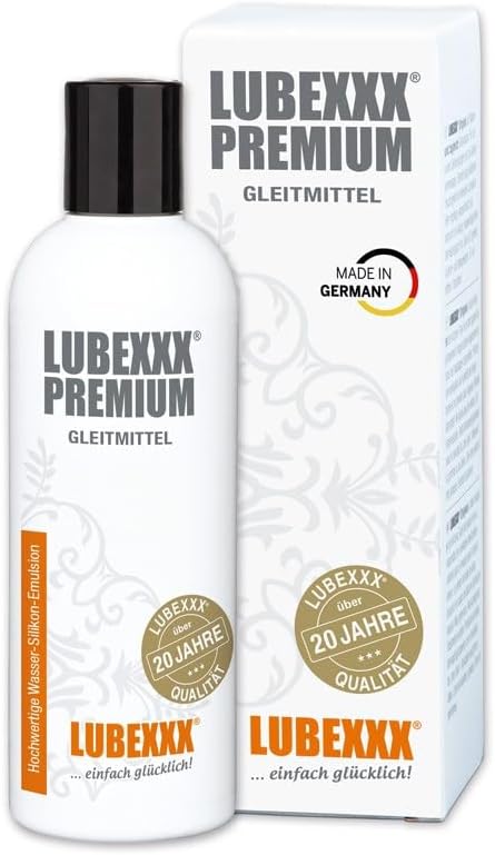 LUBEXXX Original Lubricant 150 ml Very Economical, Non-Sticky, Long-Lasting Lubricity, Skin Compatibility Test Very Good 03/2024, Water Soluble, Lifelike, Quality Product Made in Germany