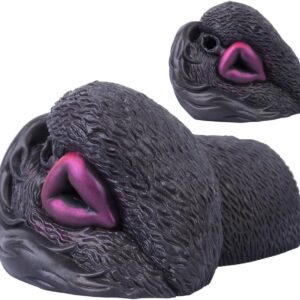Dark Monster Realistic Masturbator Pocket Pussy Sex Toy for Men, Animal 792 g Portable Realistic Large 3D Silicone Vagina Clitoris Sex Toy Masturbating Cup for Men