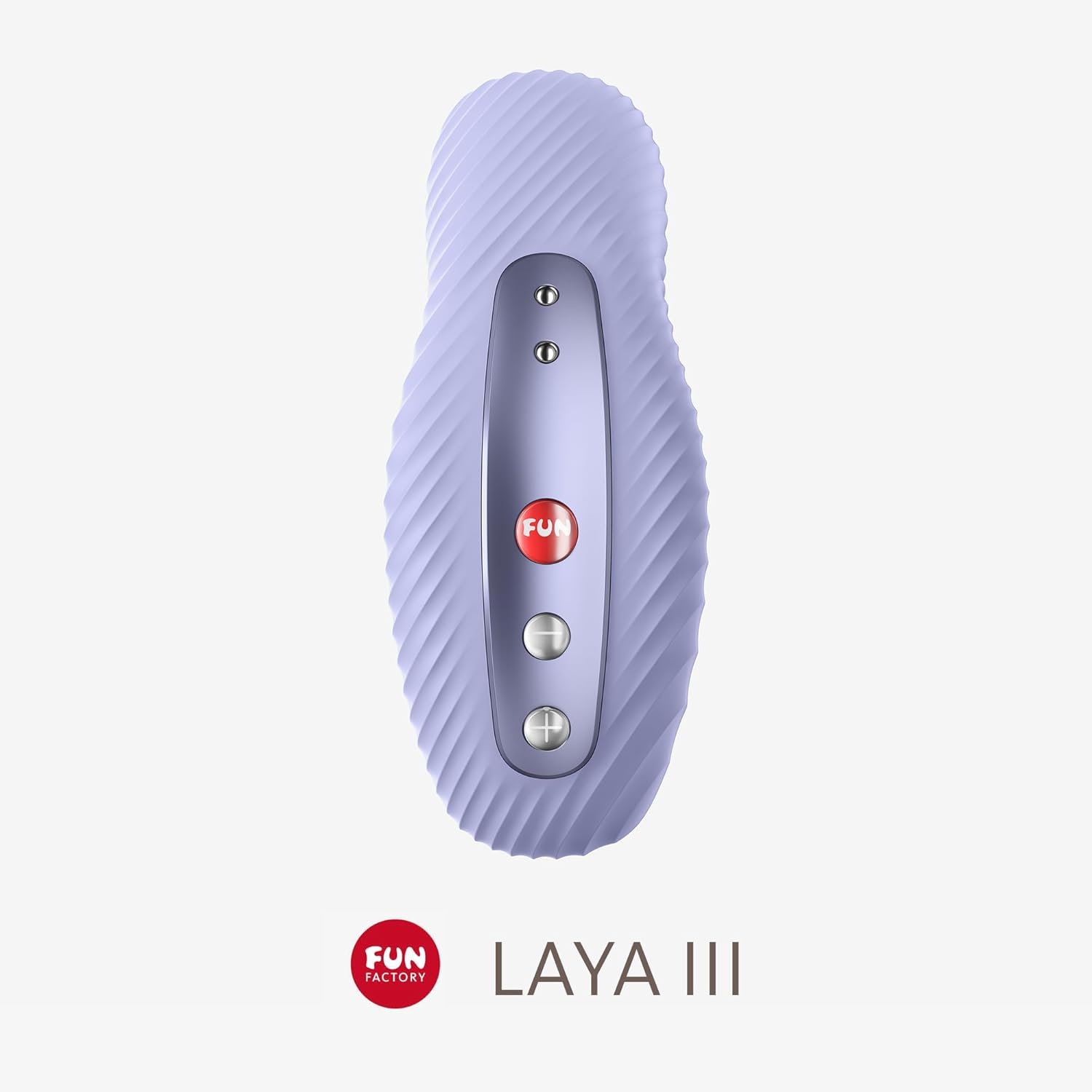 FUN FACTORY Laya III Suspended Vibrator (Soft Purple) - Deep Stimulating Sex Toy in Iconic Design for Accurate Clitoral Stimulation - Skin-friendly, Medical Silicone, Made in Germany – Bild 2