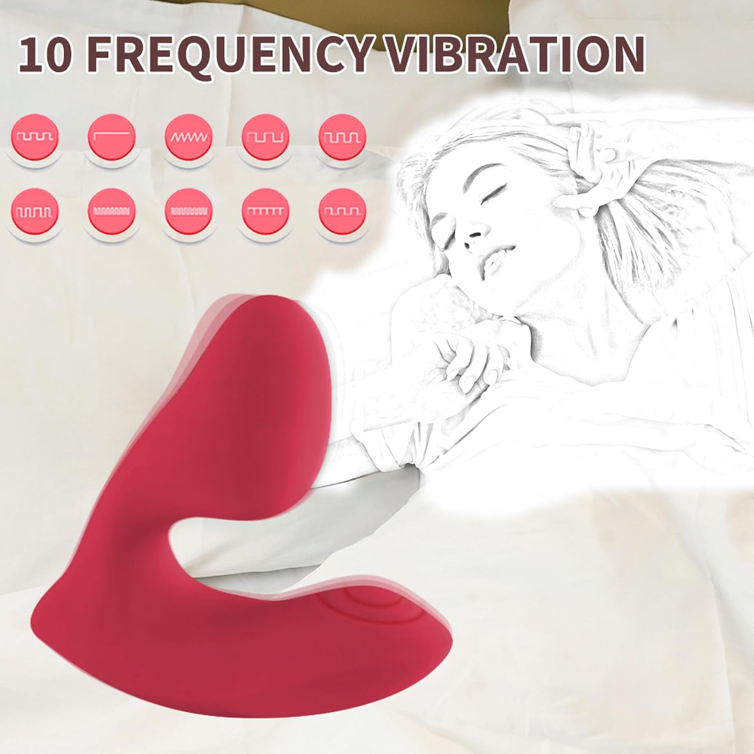 TYDAY G-Spot Vibrator, Vaginal Stimulator, Clitoral Stimulator, Nipple Vibration, Vibrator, App Controlled Vibrator, Female Masturbation Device, Sex Toy for Adults, Couple Flirting Accessories – Bild 2