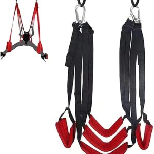 ARIASS Love Swing Sex Swing Door Swing for Couples Comfortable Wide Padded Luxury Set with Ceiling and Door Hanger for Adults