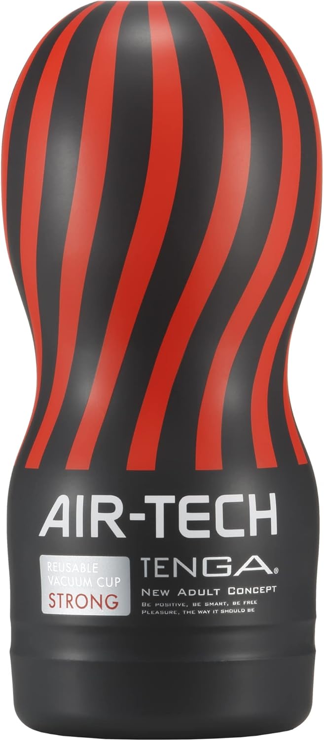 TENGA Air-Tech Reusable Vacuum Cup, Silver (Ultra) & Air-Tech Reusable Masturbation Aid for Men, Black (Strong), Regular, 100 ml, Pack of 1 – Bild 5