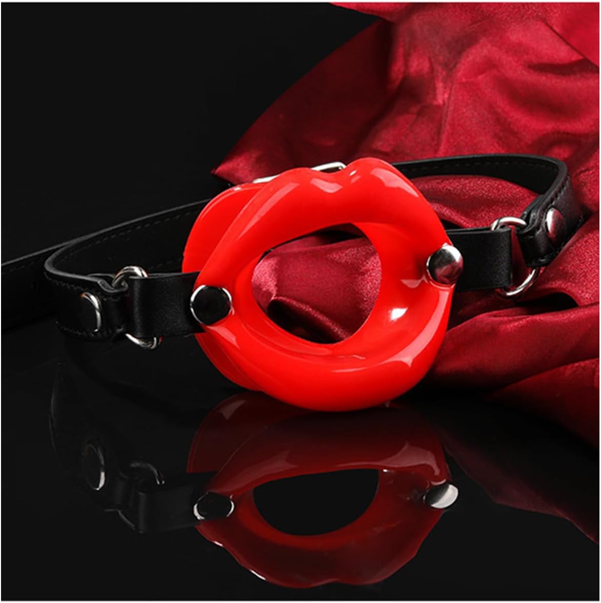 Silicone Mouth Gag Gag BDSMs Toy Extreme Slave Adjustable Gag Nipples Sex Restraints & Bondage Erotic Sex Toy for Couples Sex Games – Bild 5
