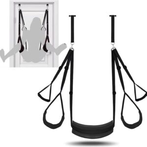 Love Swing Sex Swing with Wide Padding SM Bondage Sex Swing Extreme BDSM Sling Sex Swing Adjustable Love Swing Erotic Sex Toy for Couples, Load Capacity 150 kg