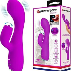Pretty Love Doreen Rabbit Vibrator Purple 166 g
