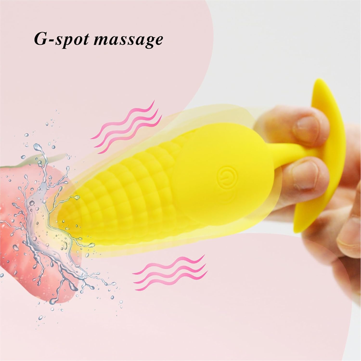 Vibrating Egg Female Vibrator Clitoral G-Spot Vibrator, Dildo Plug, Portable Prostate Stimulator Couples Vibrator with 10 Vibration Modes, Sex Toy for Women, Couples, Adults – Bild 6