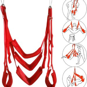 Love Swing Sex Swing Adult Indoor Sex Swing Door and for Deluxe Bondage Posture Sex Furniture 5 Extra Wide Padding Sex Swing Durable BDSM Sex Toy Couples Extreme