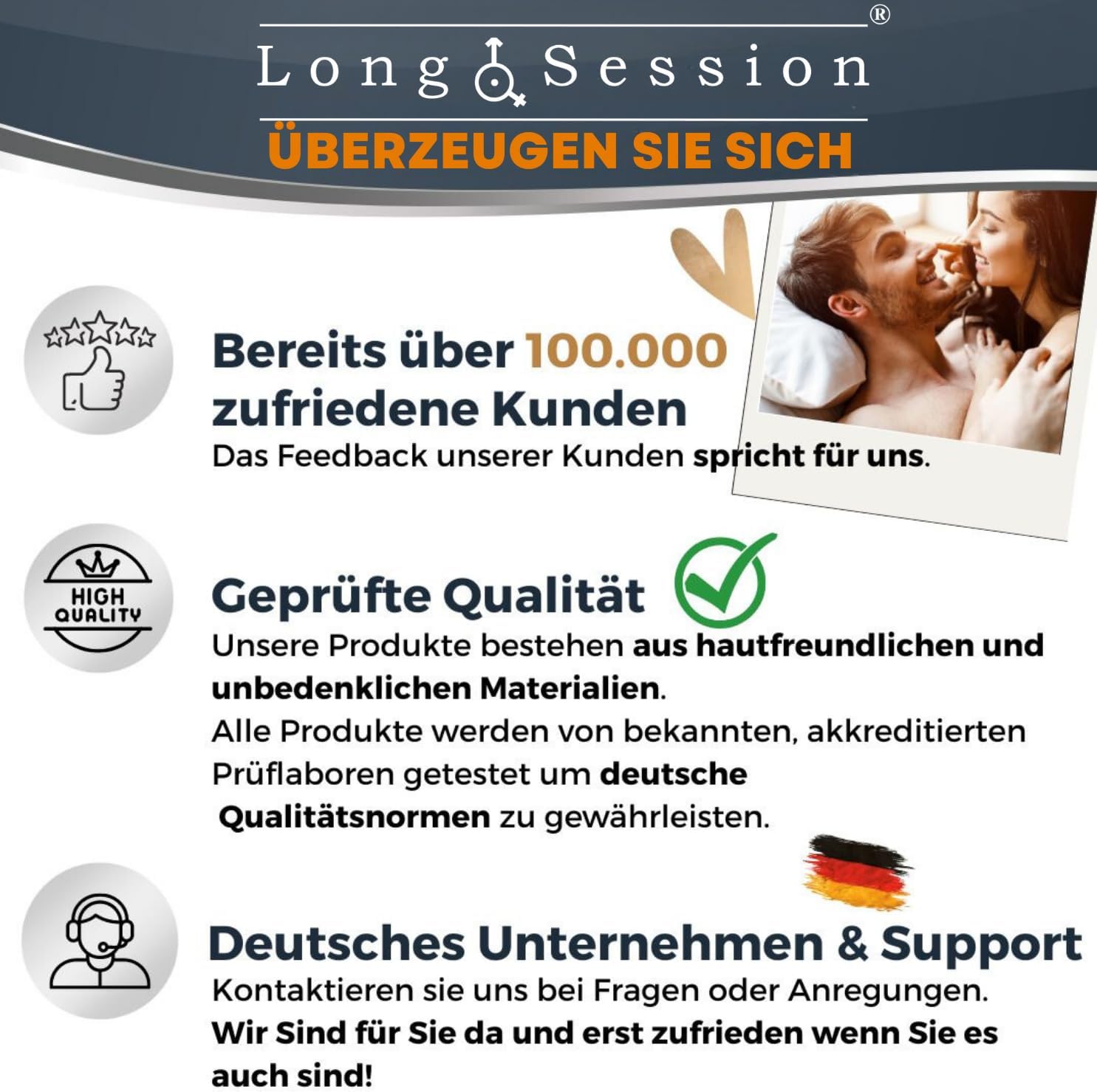 Silicone Ring Set – Improved Version 2.0 – As Rings and Testicle Rings for Men – Cock Rings for a Harder and Longer Erection – Ring and Testicle Ring – Bild 7