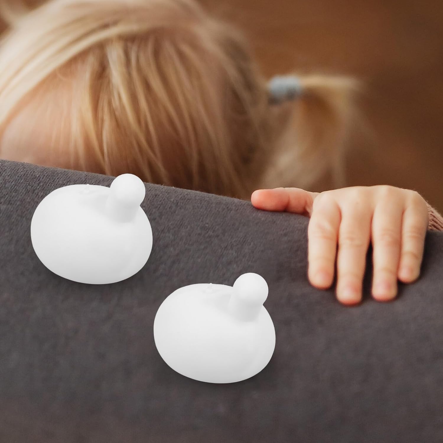 FRCOLOR 5 Stück Teiliges Austauschbarer Squeeze Toy Blaseneinsätze aus Elastischem TPR Material Langlebig und für DIY Puppen und Stressabbauendes Sensorikspielzeug – Bild 4