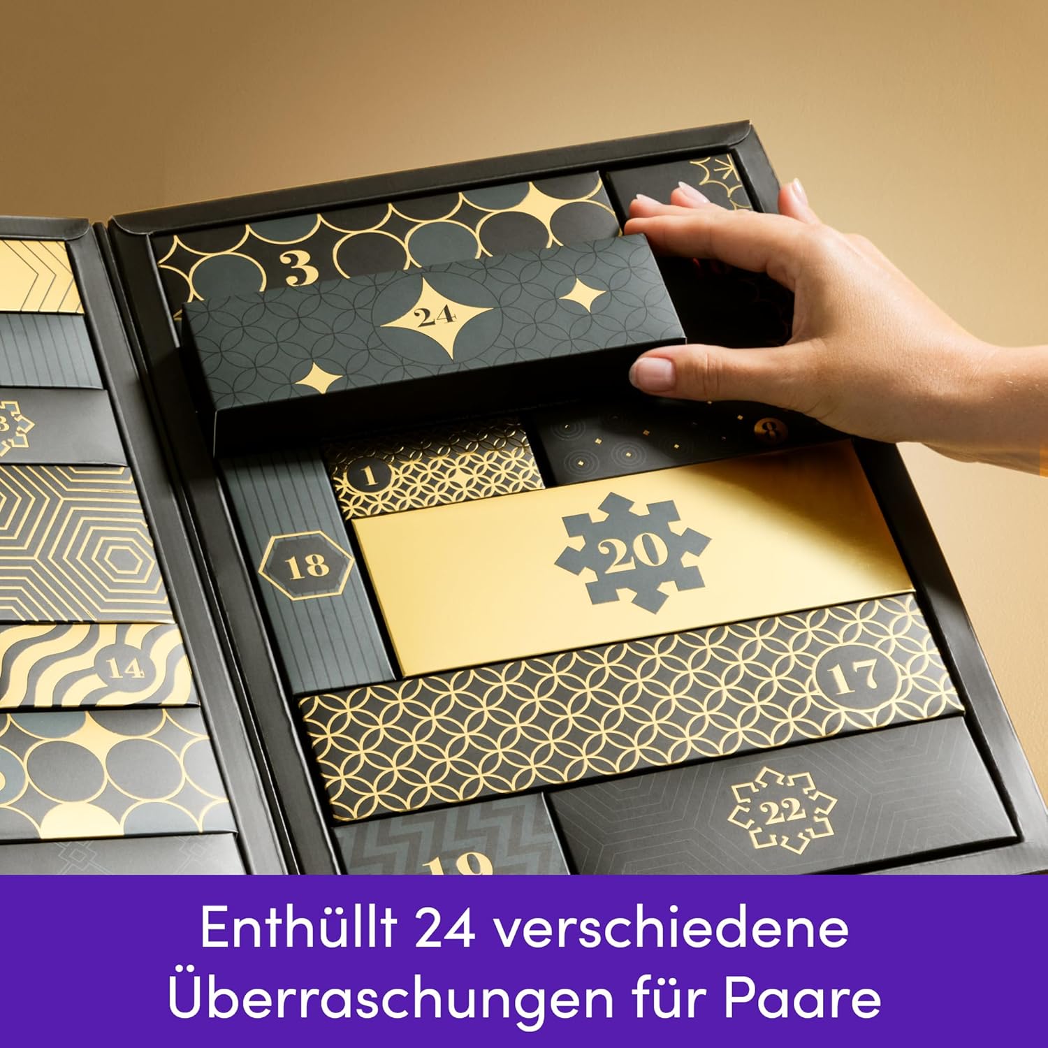 Womanizer Luxury Erotic Advent Calendar 2025 | 24-Day Sex Toy Gift Set | Erotic Toy for Men, Women and Couples | Vibrators, Masturbators Lubricant and Much More | Worth over €800 – Bild 2
