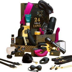 Womanizer Luxury Erotic Advent Calendar 2025 | 24-Day Sex Toy Gift Set | Erotic Toy for Men, Women and Couples | Vibrators, Masturbators Lubricant and Much More | Worth over €800