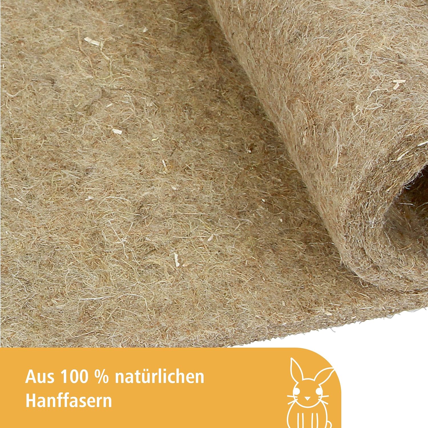 Kerbl Hemp Rodent Mat, 40 x 100 x 1 cm – Bild 2