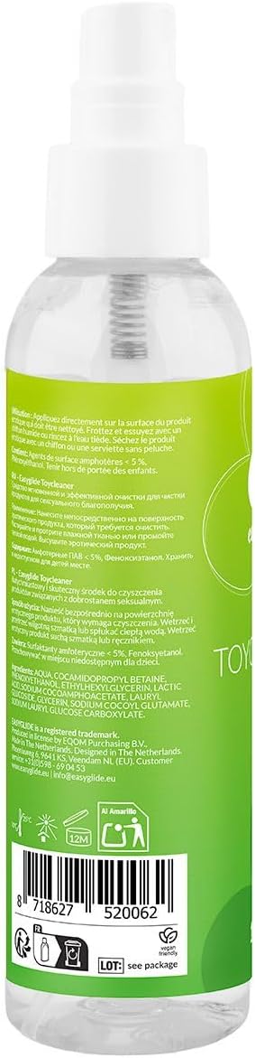 EasyGlide, Cleansing Spray, 150 ml, Sex Toy Cleaner & Cleanser for Hygienic Cleaning Sex Toys, Odour Neutralising, r Alcohol & Biocides Free – Bild 2