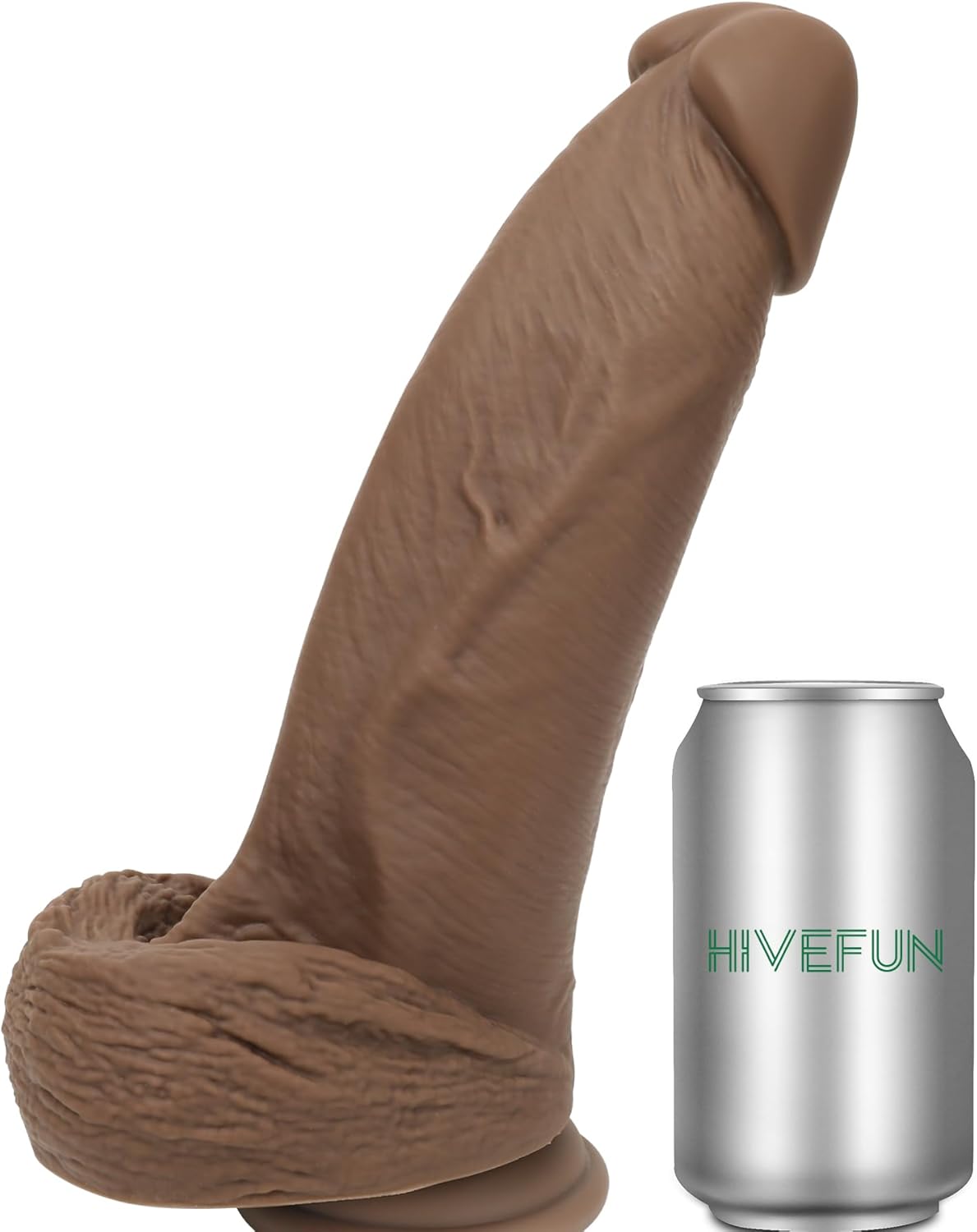 HIVEFUN Dilo Tail for Women, Realistic Dildos, XXL Dildo Sex Toy for Women, 25.4 cm Dildo with Suction Cup, Dilo Tail for Men, Large Sex Toy, Silicone Erotic Sex Toy for Couples, Extreme