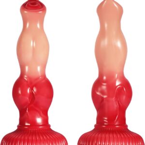 AMZII 3.0 Dildo, Dilo Tail for Women Men, Dildos Giant Dildo Dildo Plug Dildo with Suction Cup, Dilos Men’s Balls Butt Plug (M)