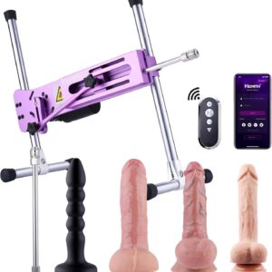 Hismith 100 Watt Premium Sex Machine, App Controlled Sex Machine with KlicLok System, Love Machine in Gift Box