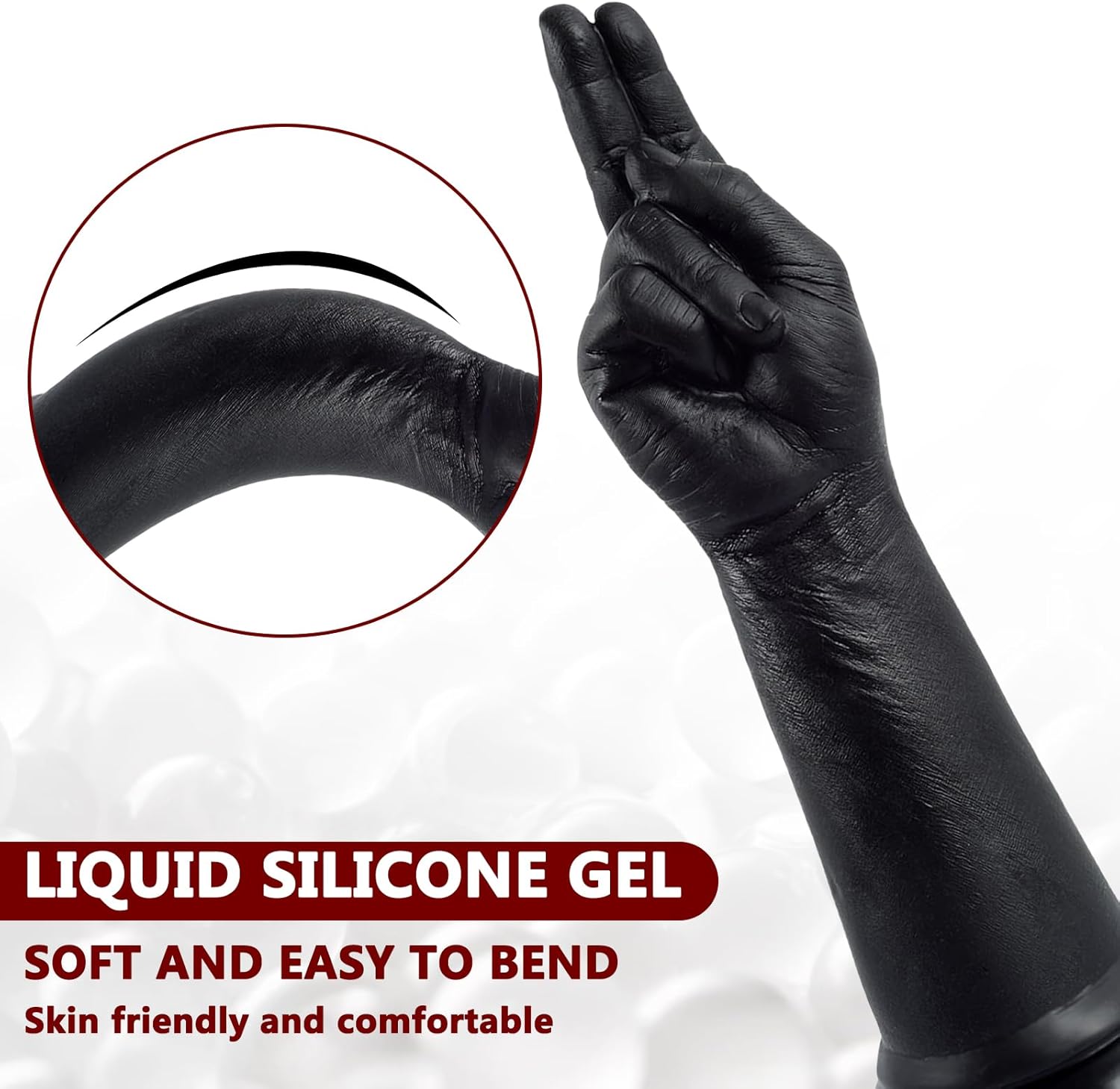 350 mm Giant Dildo XXL with Suction Cup, Extra Thick Dildos, Large Stretcher, Giant Dilo Tail Plug for Women Men XXL, Dilos Men's Butt Plug, SM Sex Toy for Couples, Extreme Sex – Bild 3