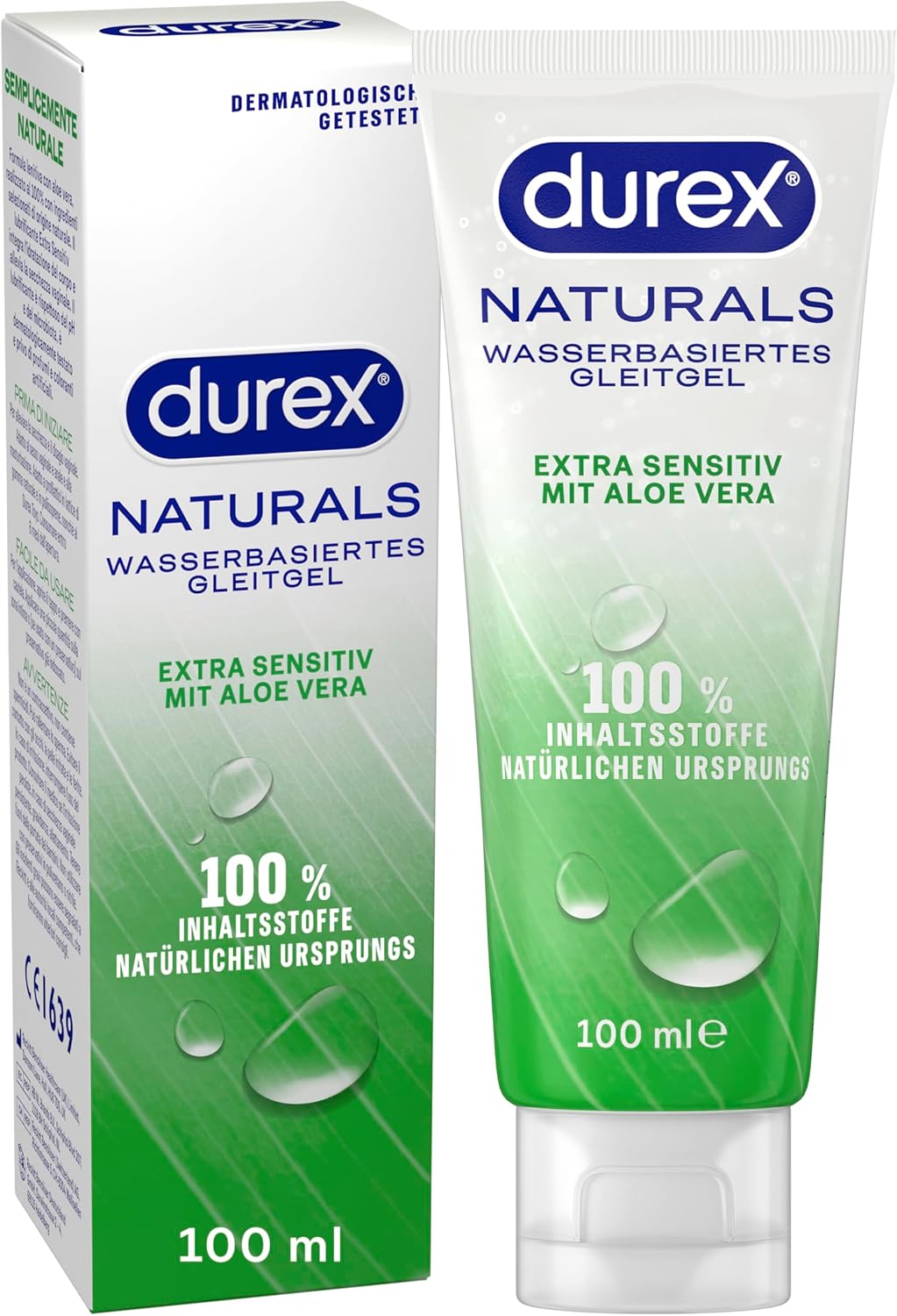 Durex Naturals Water Based Lubricant