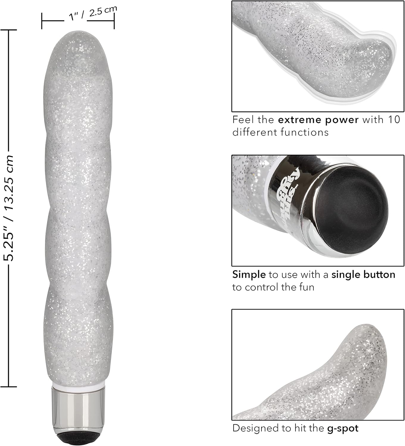 CalExotics Screwnicorn G-Spot Vibrator 120g – Bild 2