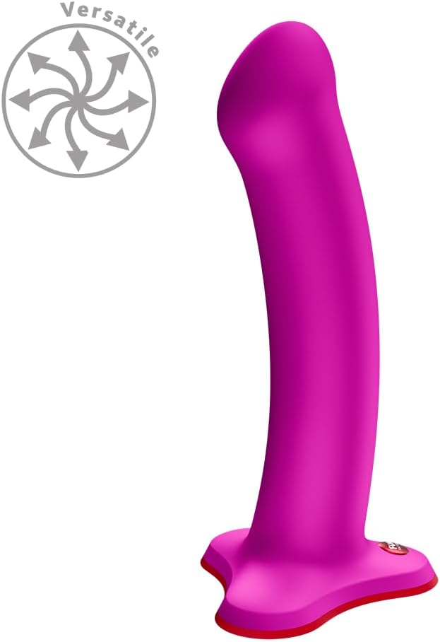 Fun Factory Magnum XXL Silicone Dildo, & Vaginal, Flattened Tip for G-Spot & Prostate, Strap-On Compatible, Dildo with Suction Base – Bild 4