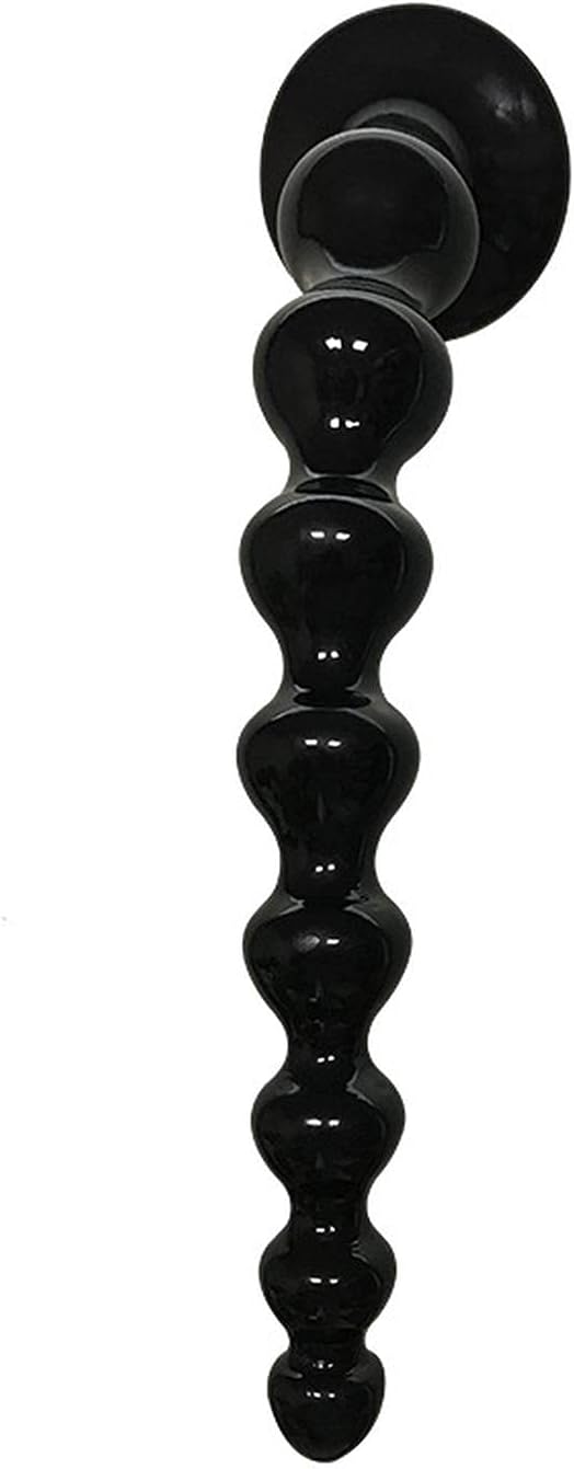 Stretcher 2.5 to 5.3 cm - Love Balls / Balls for Men Women Silicone Butt Plug Open Hollow Erotic Sex Rubber Sex Toy Toy Natural Champagne Stretchy Spreader – Bild 4