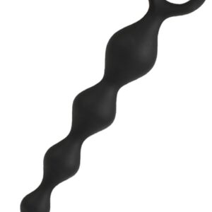 BDSMYOU Chain Plug with 5 Balls Beads + O-Ring, Plug for Men Women Beginners Plug Butt Plug Dildo Spreader Masturbator, Sex Toy Both (S)