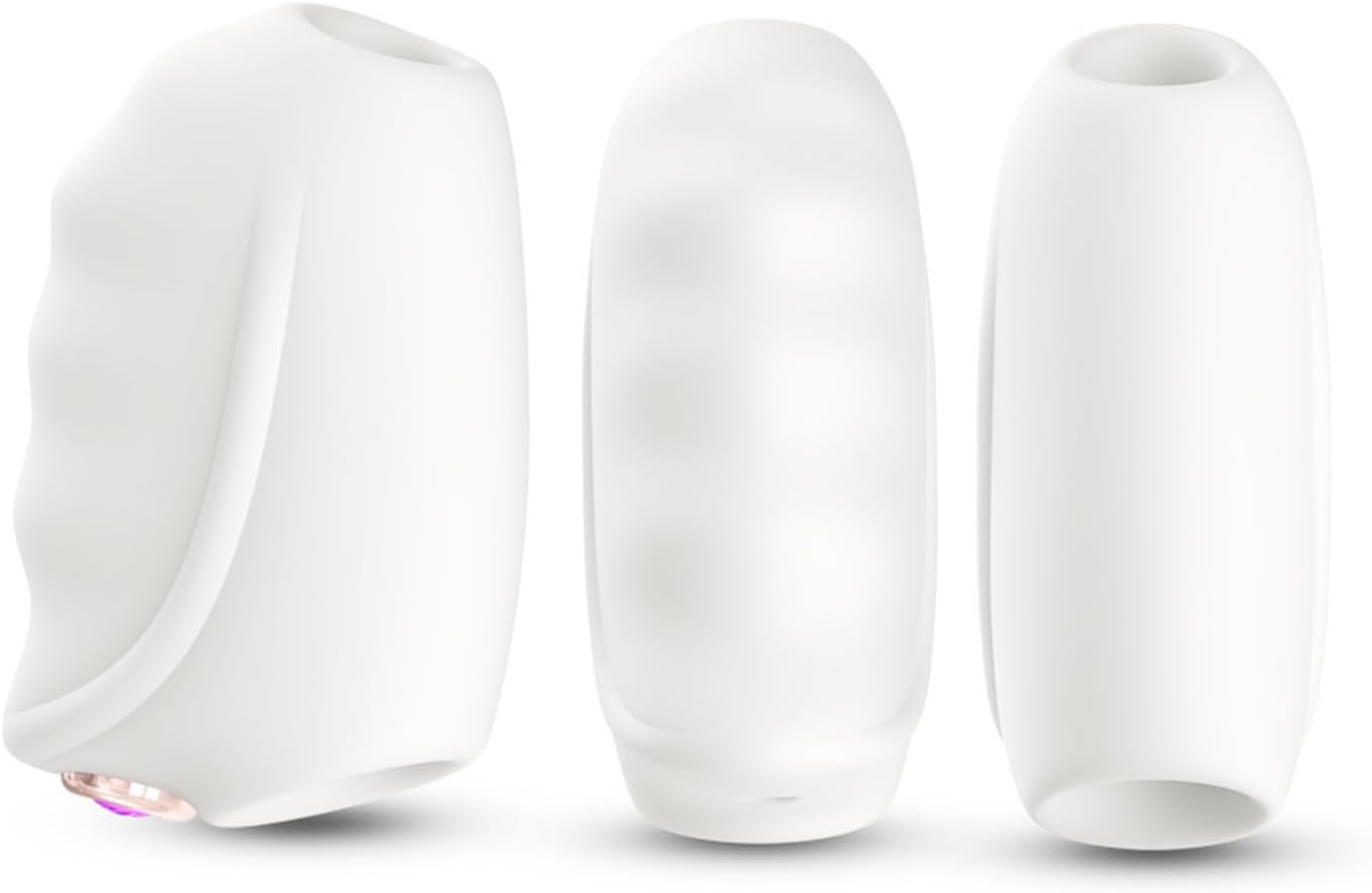 Electric Masturbator for Men, 9 Vibration Modes + Built-in 3D Concave Texture Design, Masturbator, Masturbation Sex Toy for Men (White) – Bild 6