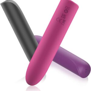 Sex Toy for Women Vibration with 10 Vibration Modes Vibration for Women Sex Toys Dildo Vibrator Women Rechargeable Clitoral G-Spot Vibrating Soft Big Bullet Vibrator Wall Massage Stick (Red)