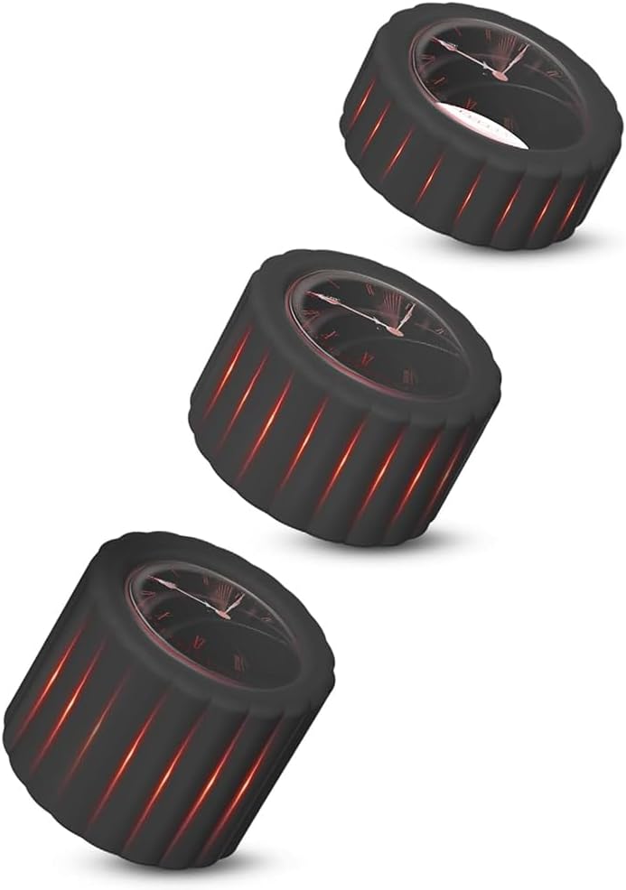 BDSMLOVE Rings, Testicle Rings, Set of 3, Multifunctional Ring, Cock Rings, Extremely Silicone, Glans Ring, Testicle Stretcher, Erotic Sex Toy, Sex Toy for Men (Black)